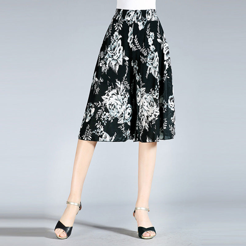 Women's Wide Leg Culottes Pants – Relaxed Fit Casual Trousers