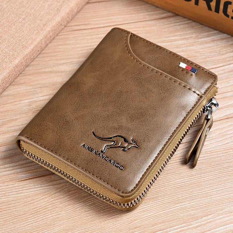 Aegis Wallet – Slim RFID-Blocking Zip-Around Wallet