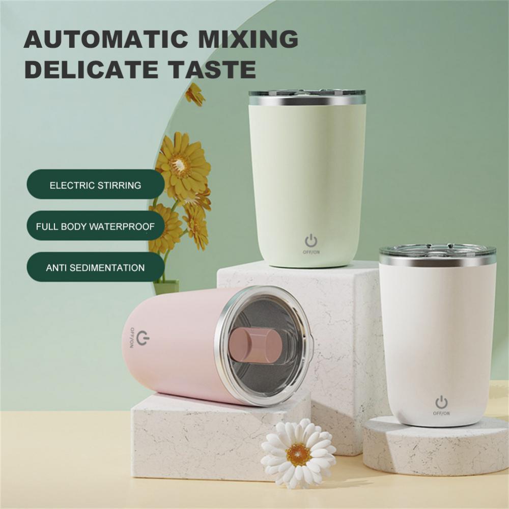 Self Stirring Coffee Mug with Automatic Mixing Function