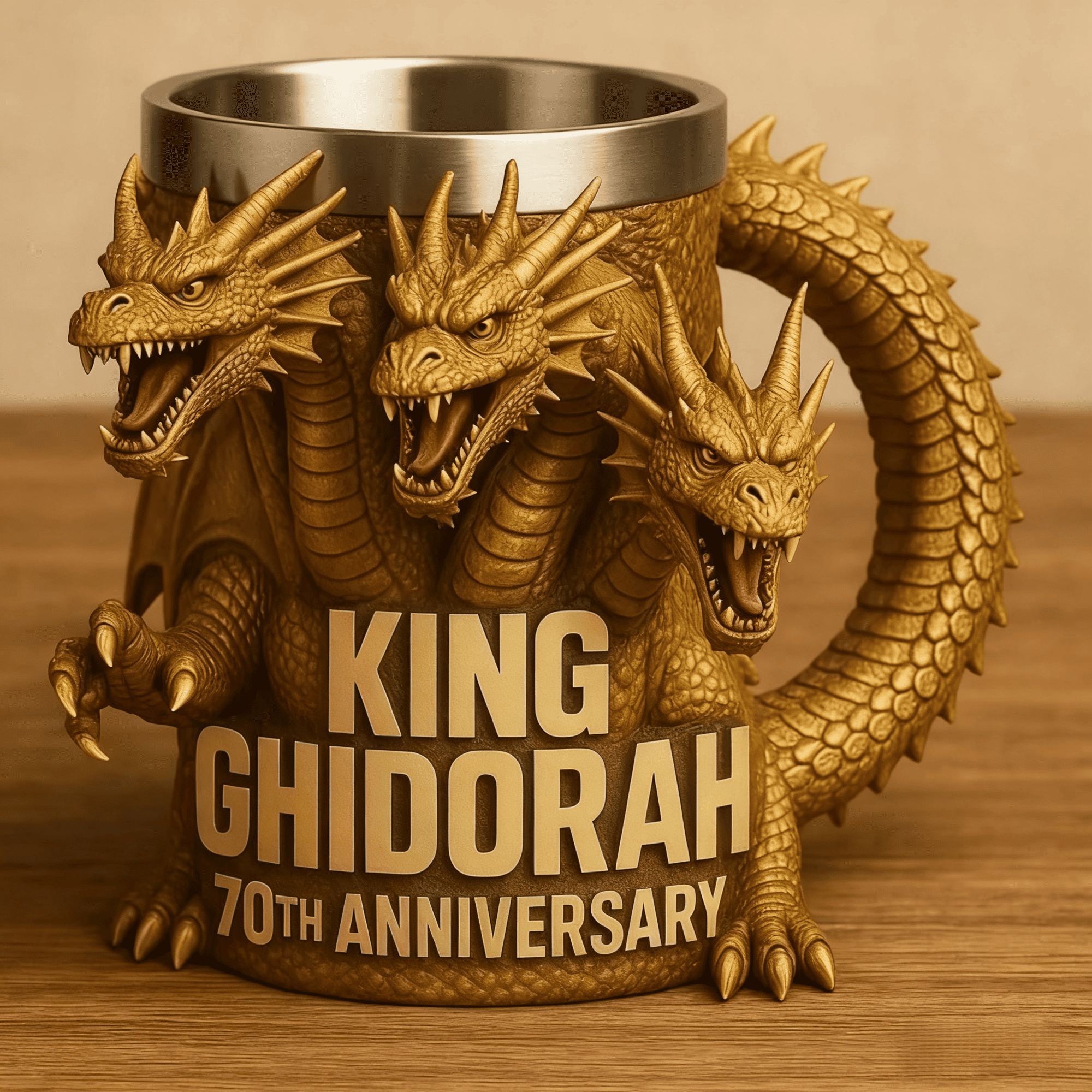 MonsterRoar – 3D sběratelský hrnek Godzilla s nerezovou vnitřní vložkou