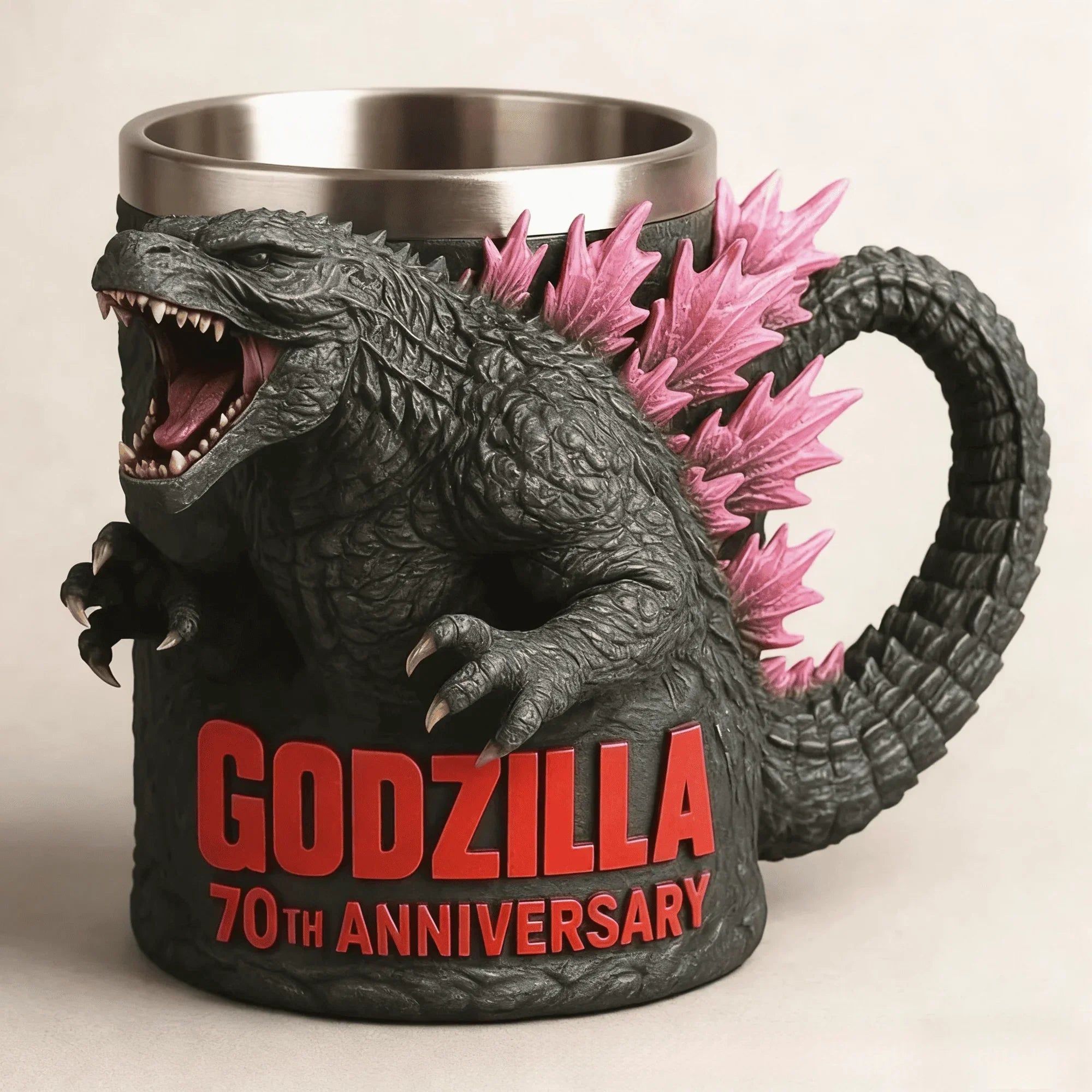 MonsterRoar – 3D sběratelský hrnek Godzilla s nerezovou vnitřní vložkou