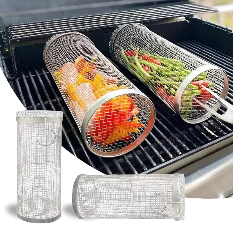 RollGrill – přenosný grilovací koš