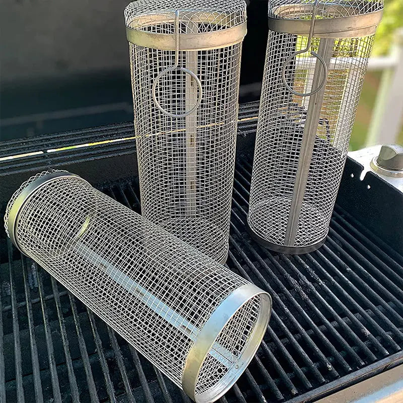 RollGrill – přenosný grilovací koš