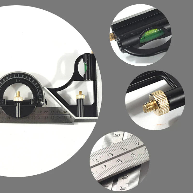 AngleMaster - Set di righelli regolabili multiangolo