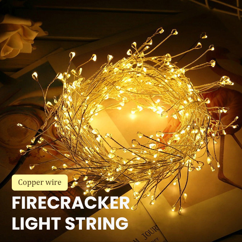 FlexiGlow- LED Firecracker String Lights