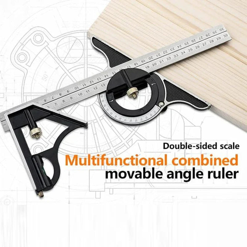 AngleMaster - Set di righelli regolabili multiangolo
