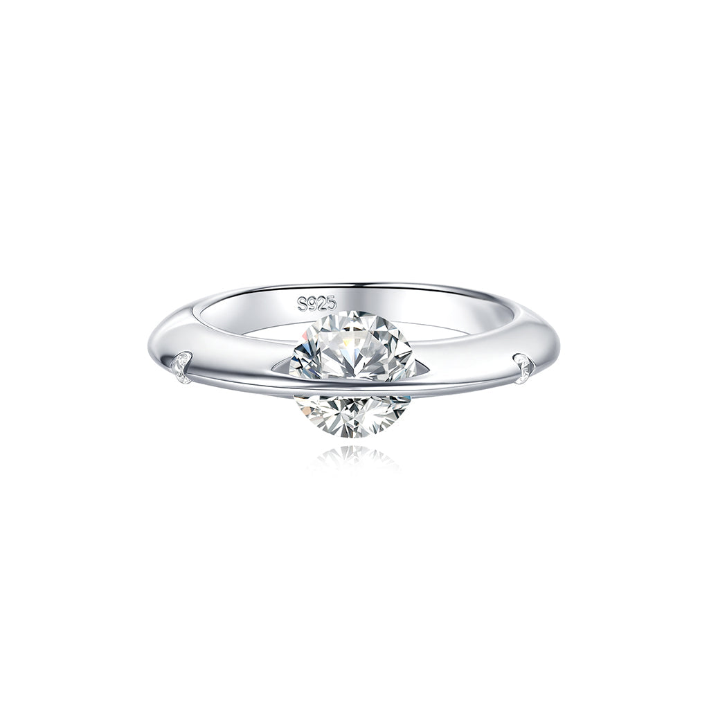 Spinning Star-ring – elegant roterende statement-ring