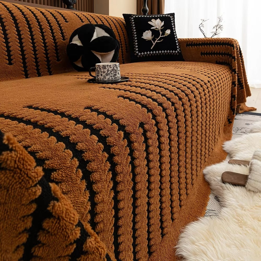 Velvéra Luxe Prošívaný potah na pohovku