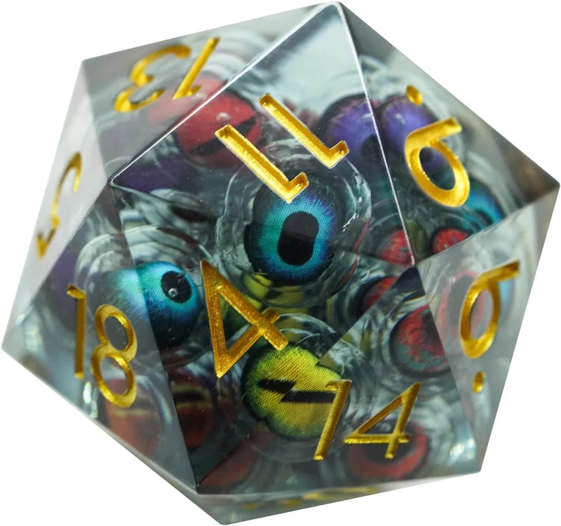 AquaEyes - Liquid Core Polyhedral Dice Set