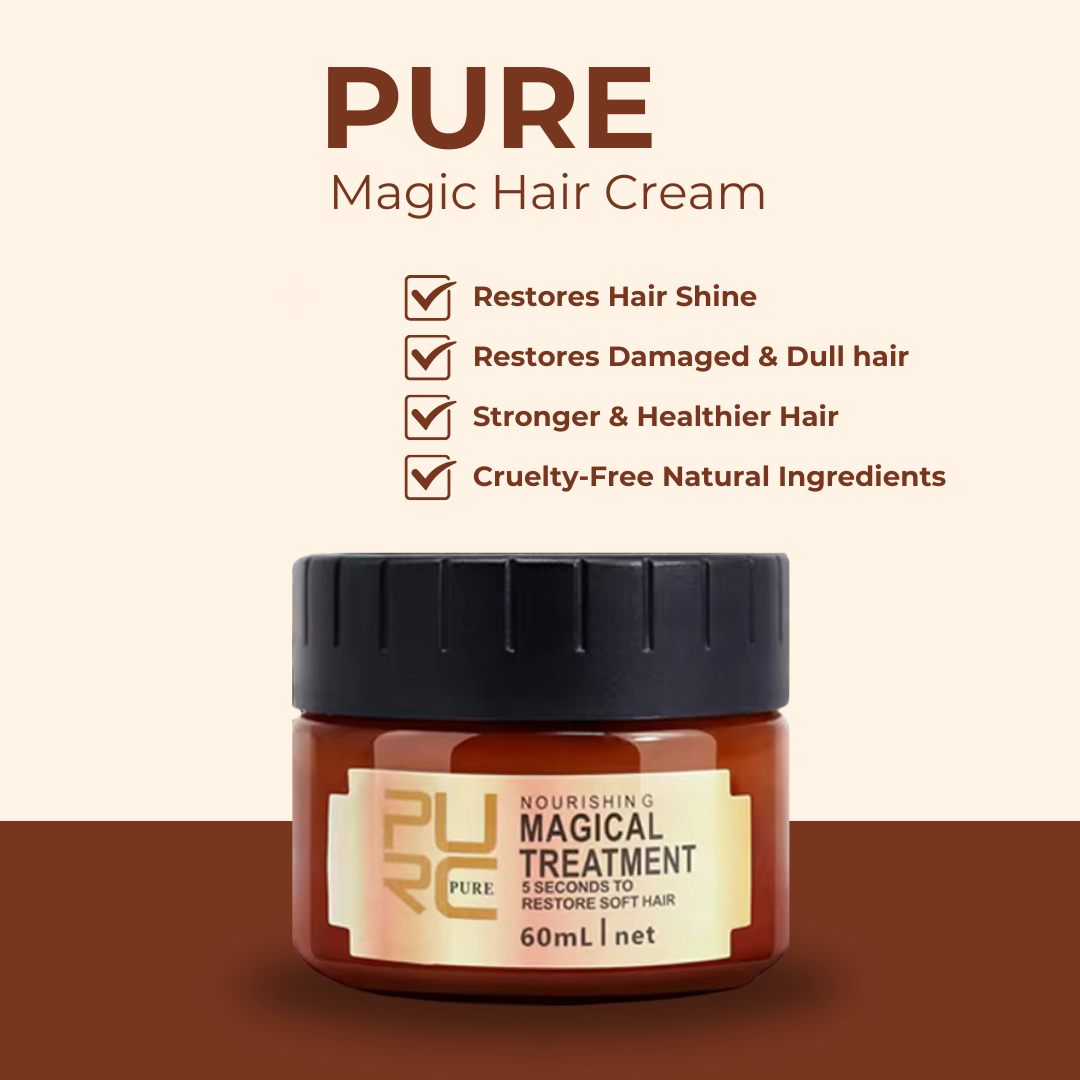 PURE Magic Hair Cream – Daily Smoothing & Styling Care