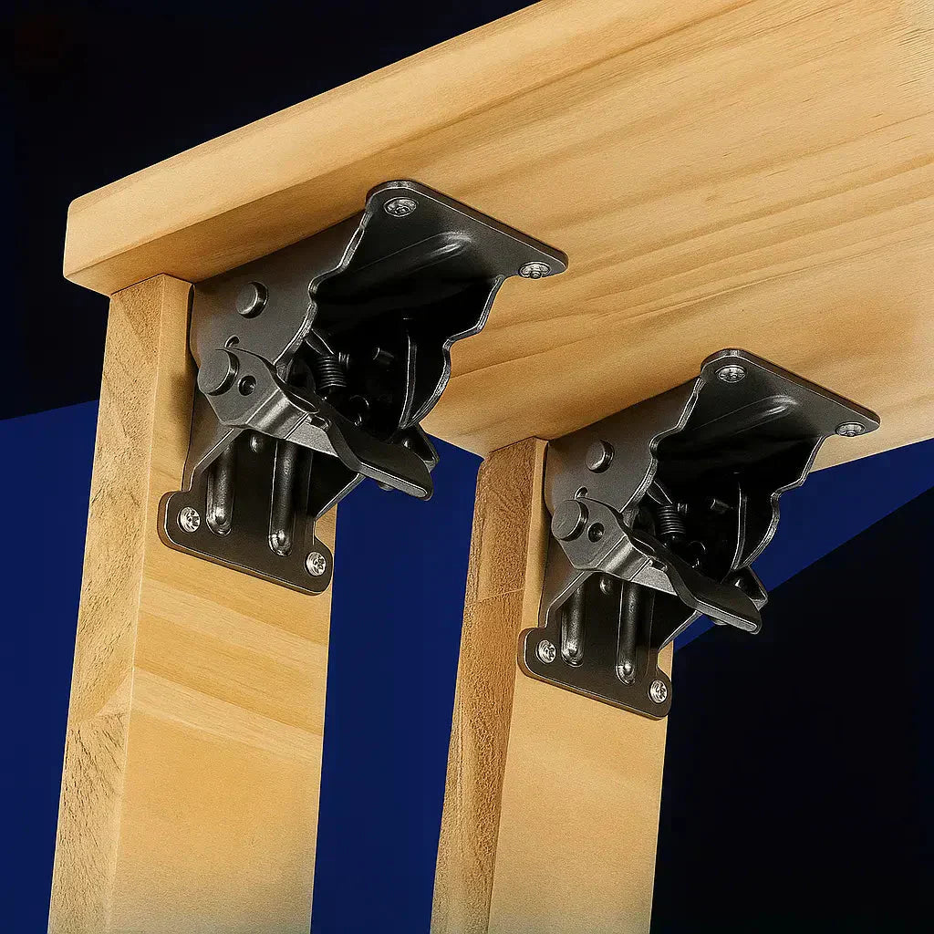 FlexFold - Space-Saving Folding Support Brackets