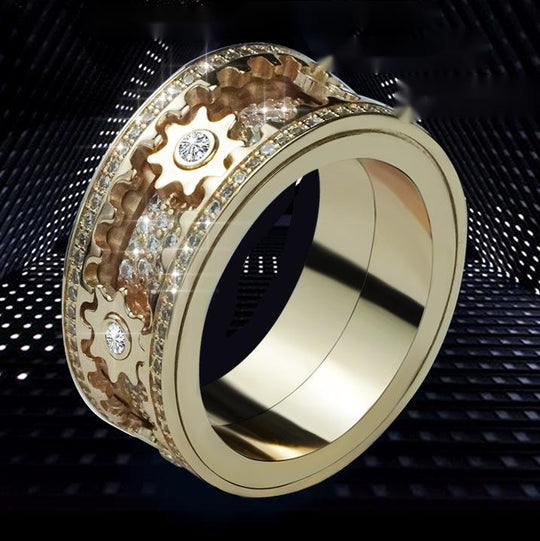 GearRing – otočný prsten s ozubeným spinnerem