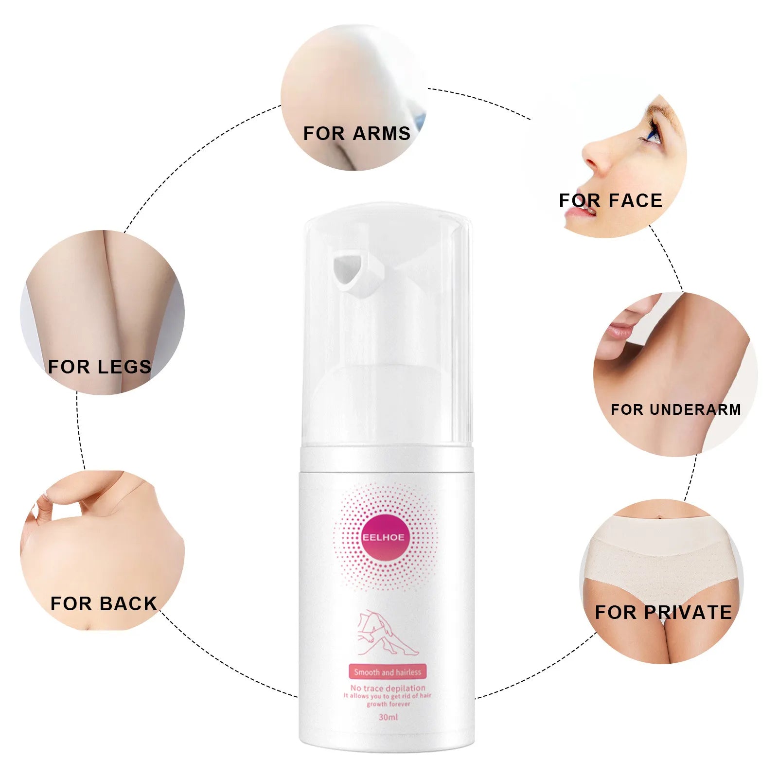 HoneyMousse - Schiuma Depilatoria per Capelli