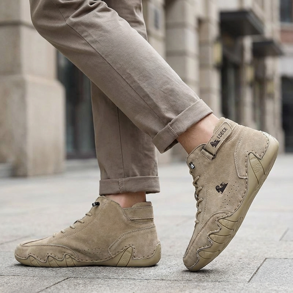 Structured High-Top Everyday Casual Shoes