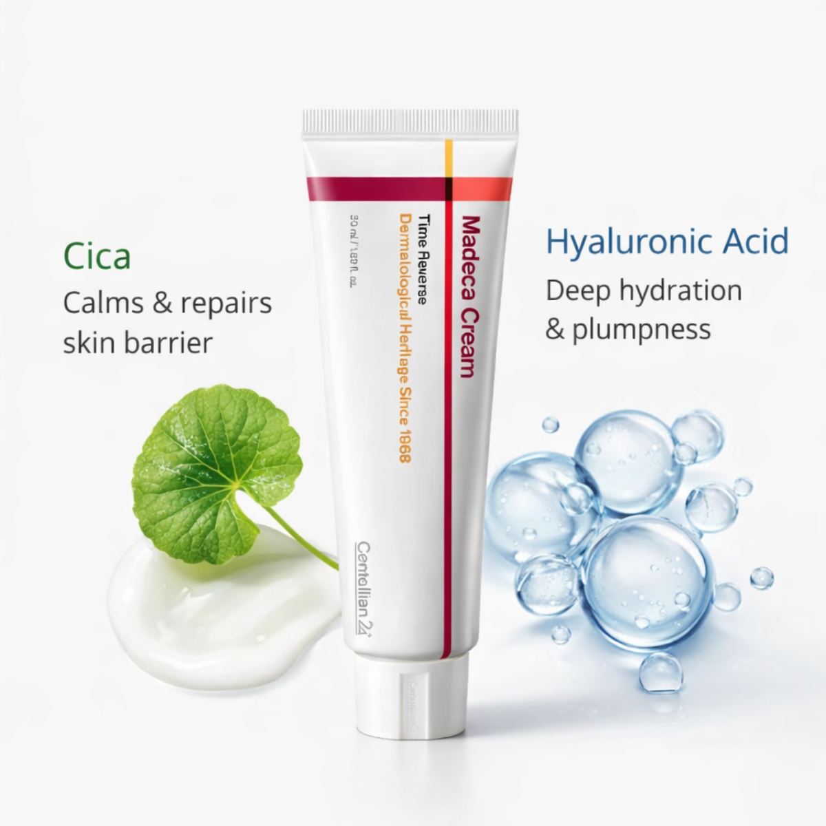 LumaVivA - Cica & Hyaluronic Hydrating Face Cream