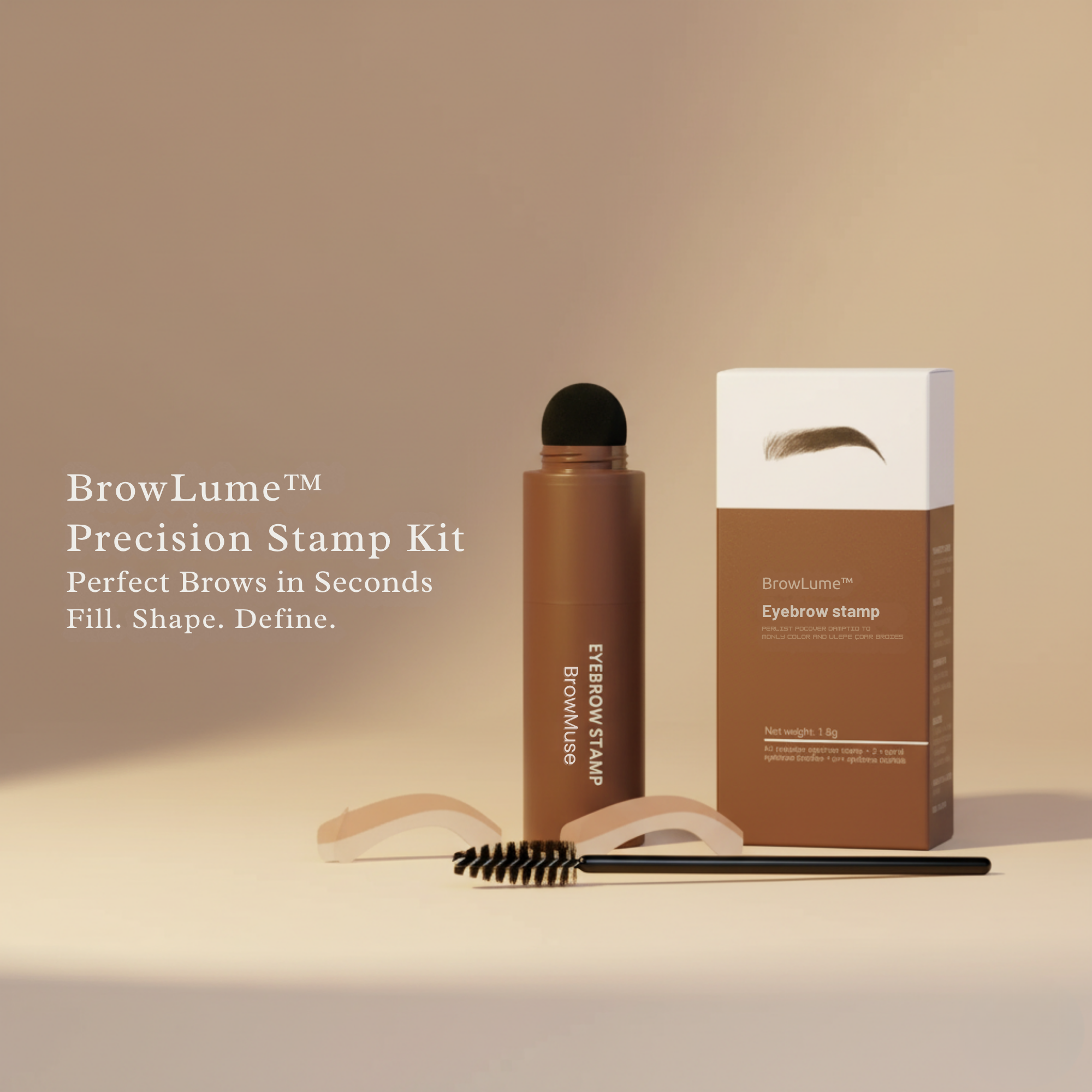 Eyebrow Stamp Kit – Perfectly Shaped Brows in Seconds