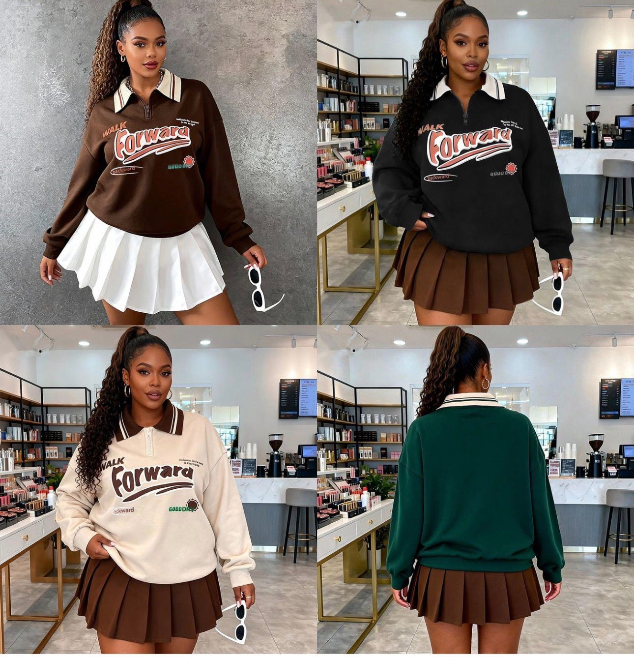 Women's Graphic Crewneck Sweatshirt