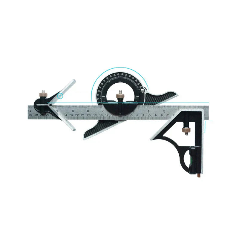 AngleMaster - Set di righelli regolabili multiangolo