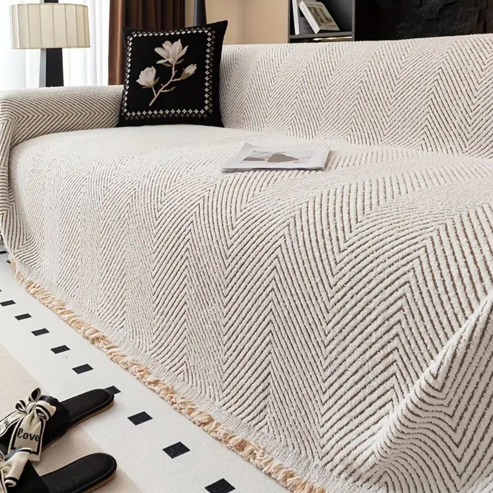 LumiWeave - Herringbone Sofa Cover