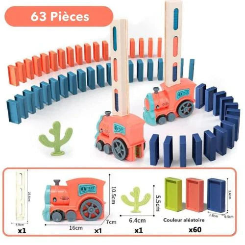 DominoDash - Automatic Domino Train Set