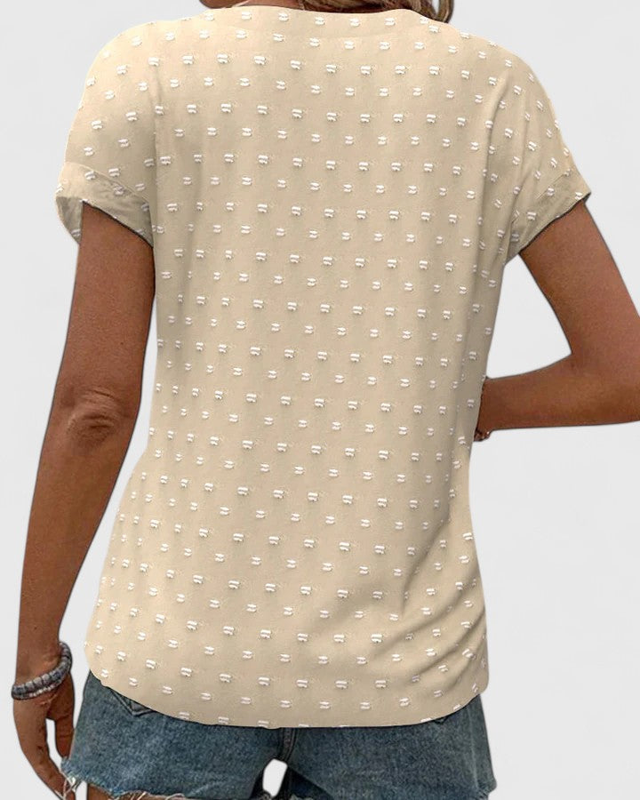 Ivy - Comfortable V-Neck Shirt