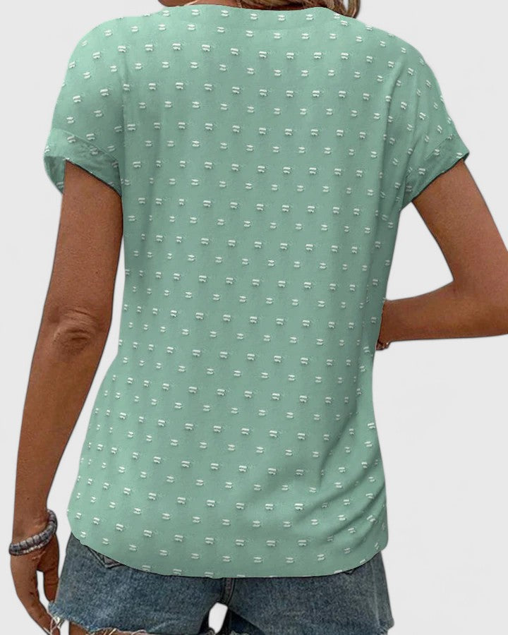 Ivy - Comfortable V-Neck Shirt