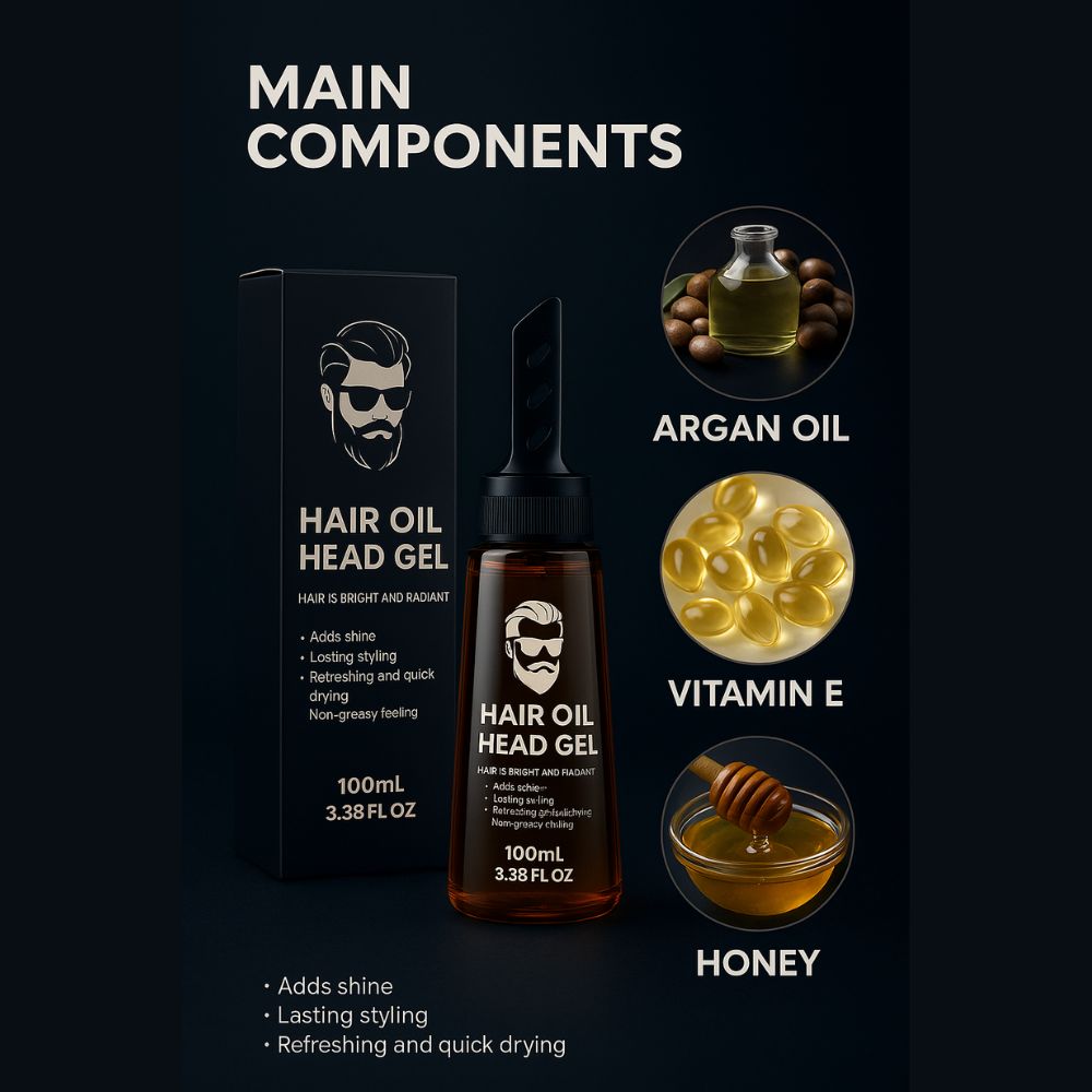 ShapeMaster - Hair Styling Oil Gel