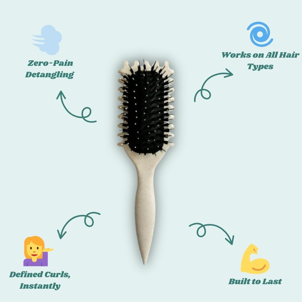 CurlWand – kartáč na vlasy pro definované kudrliny