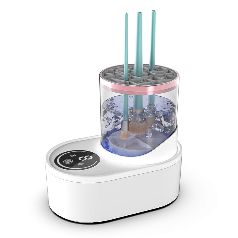 Automatic Makeup Brush Cleaner and Dryer Rechargeable Machine