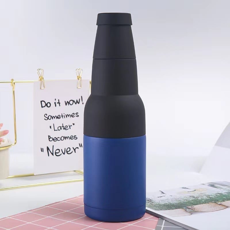 FrostyPop - Insulated Beer & Beverage Holder with Bottle Opener
