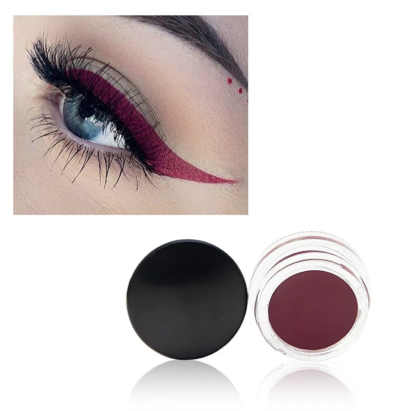 VelvetWing - Cream Eyeliner Set with Curved Applicator