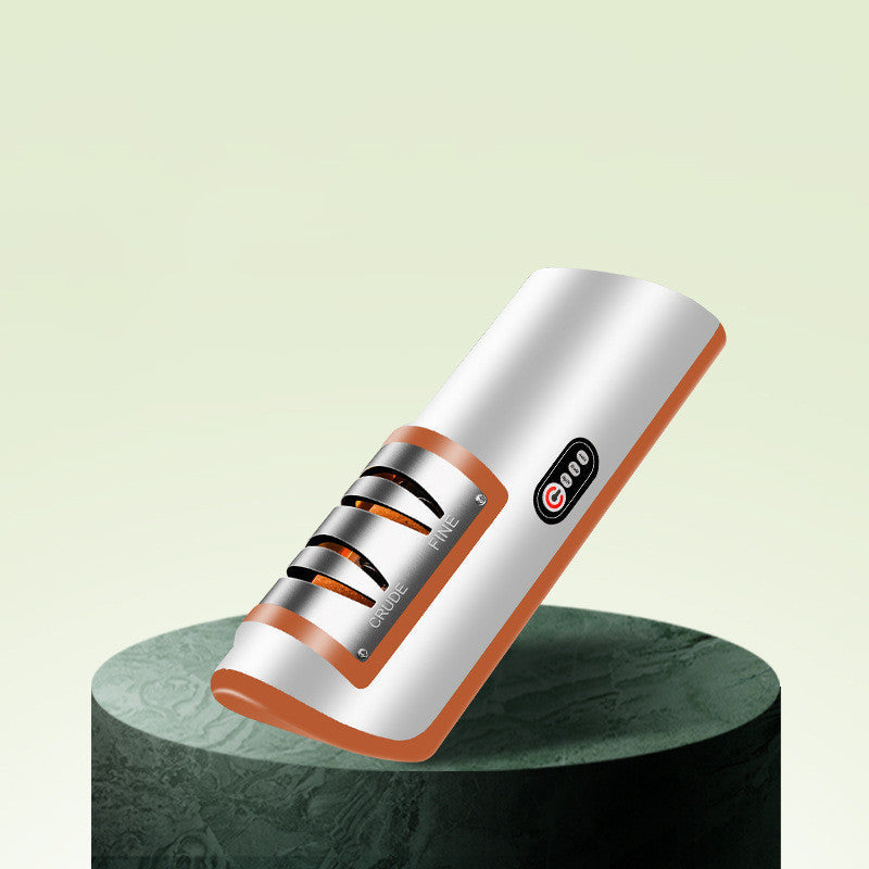 USB Rechargeable Electric Knife Sharpener for Kitchen Knives