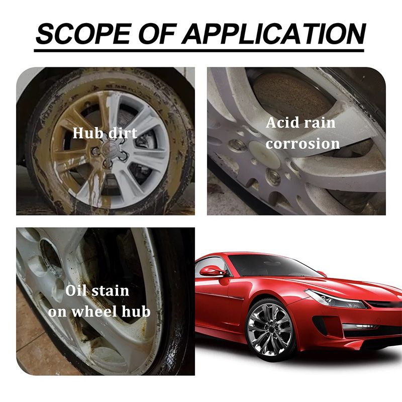 JetGlide - Wheel Cleaner Spray for Alloy Rims & Tire Care