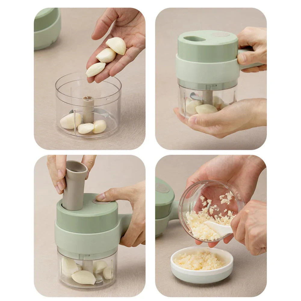 4-in-1 Manual Food Chopper