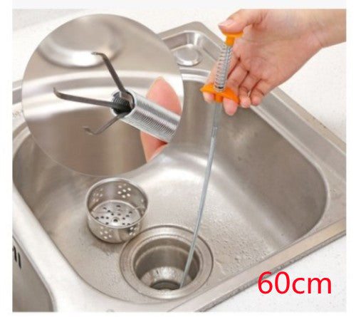 Flexible Drain Hair Clog Remover Tool for Sink and Shower