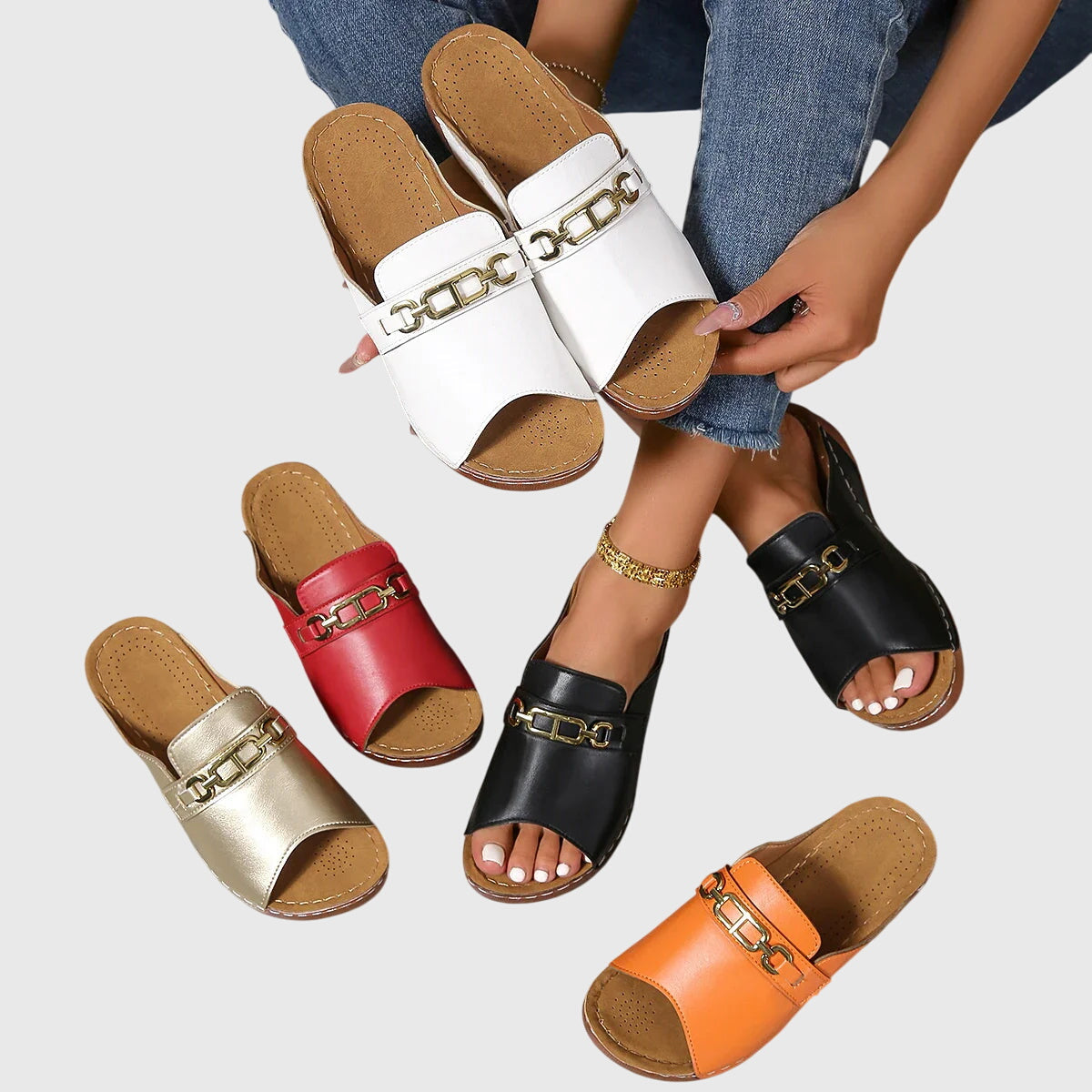 Kimberly - Comfy Sandals