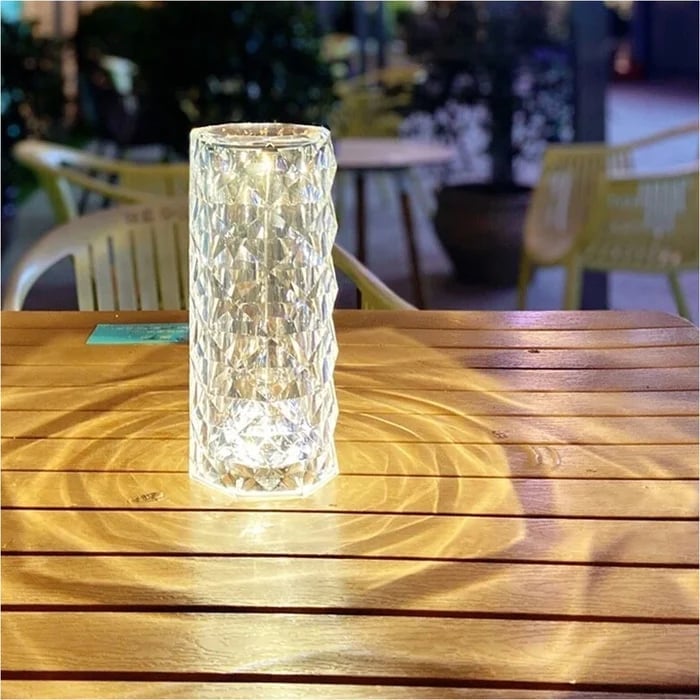 GlowCrystal - LED Table Lamp
