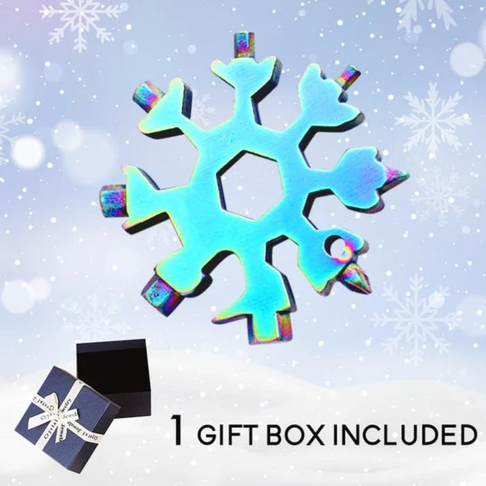 Schneeflockenförmiges Mehrzweck-Taschenwerkzeug