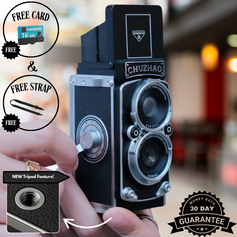 LuminaVue TLR 2.0 — Retro Camera Phone Lens Kit