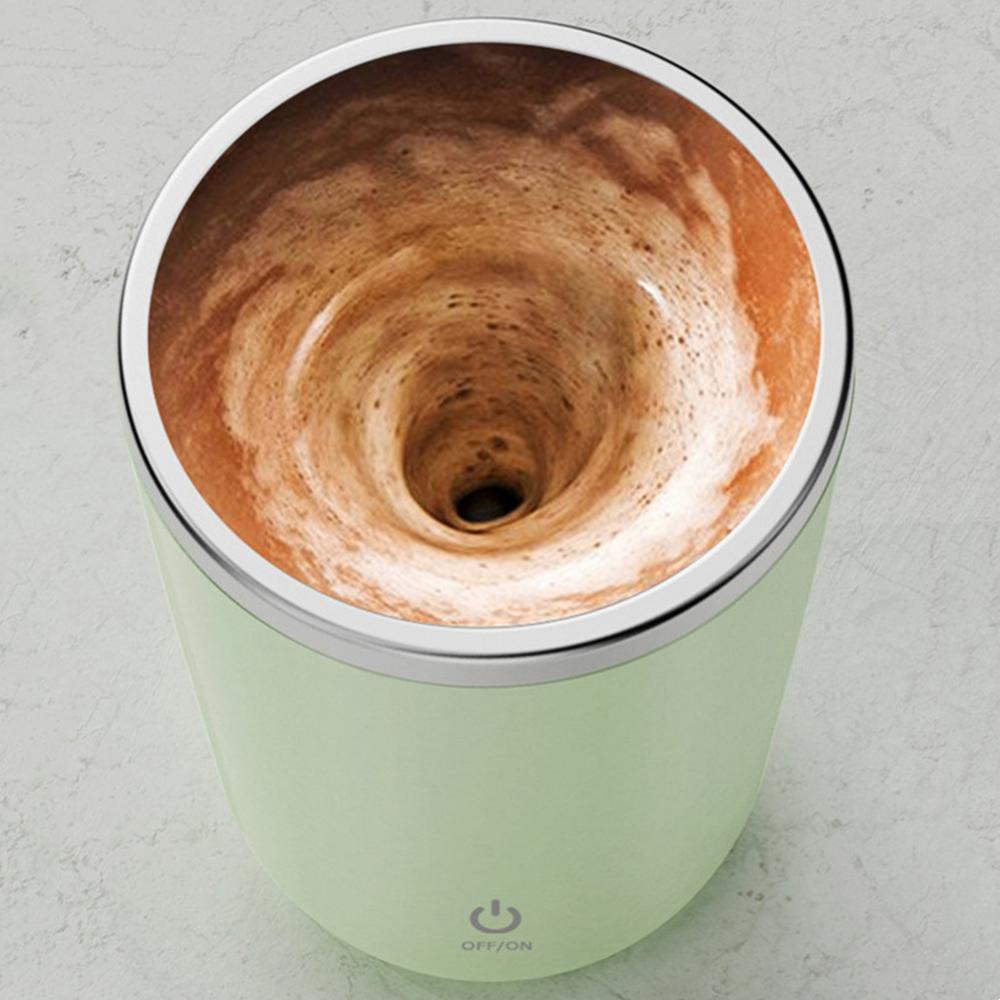 Self Stirring Coffee Mug with Automatic Mixing Function