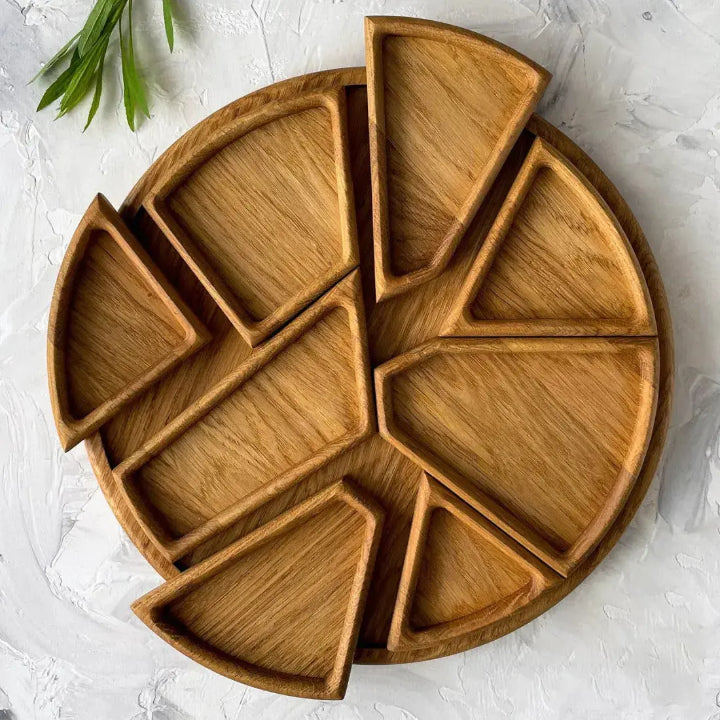 NatureServe - Wooden Snack Serving Tray