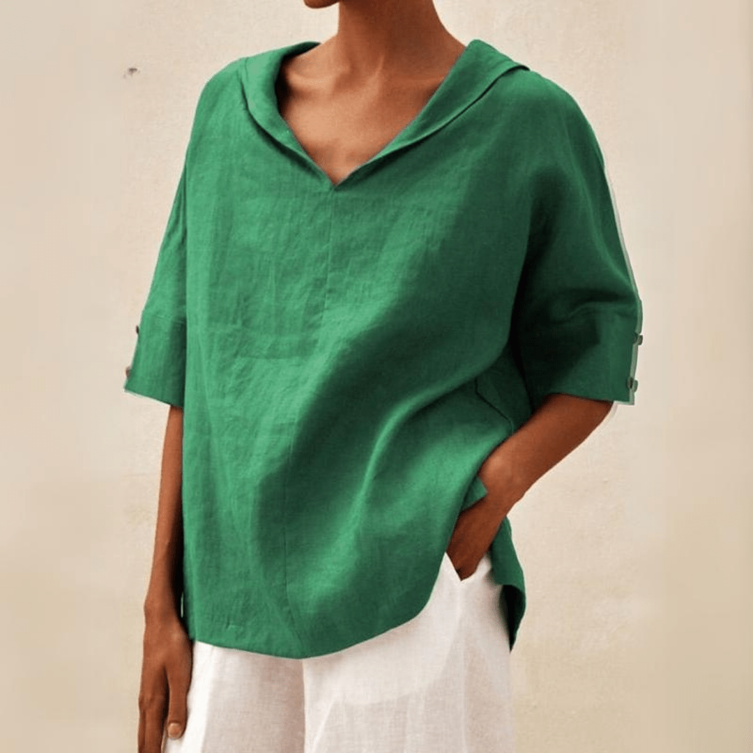 Sage - Oversize košile, Coastal Breeze
