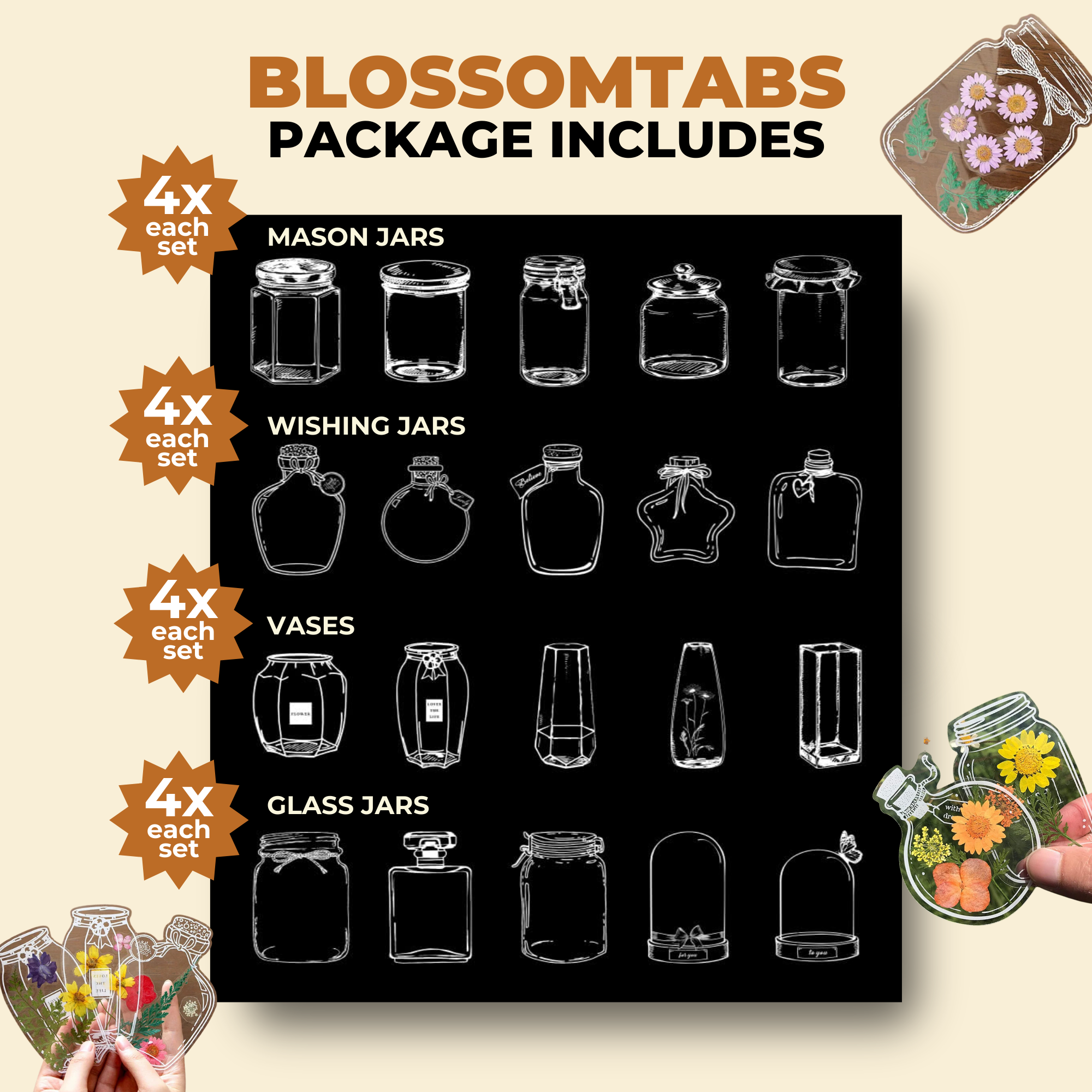 BlossomTabs – blomstrede bogmærkefaner