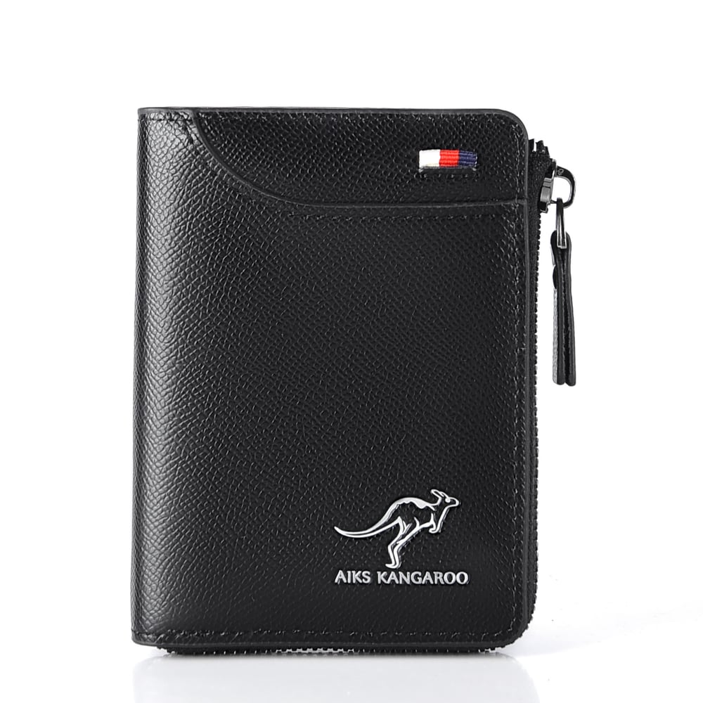 Aegis Wallet – Slim RFID-Blocking Zip-Around Wallet