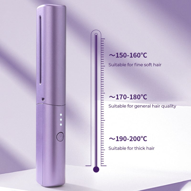 FlameBrush - Portable Cordless Hair Brush