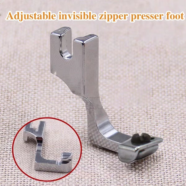 SeamMaster Pro - Adjustable Zipper Presser Foot