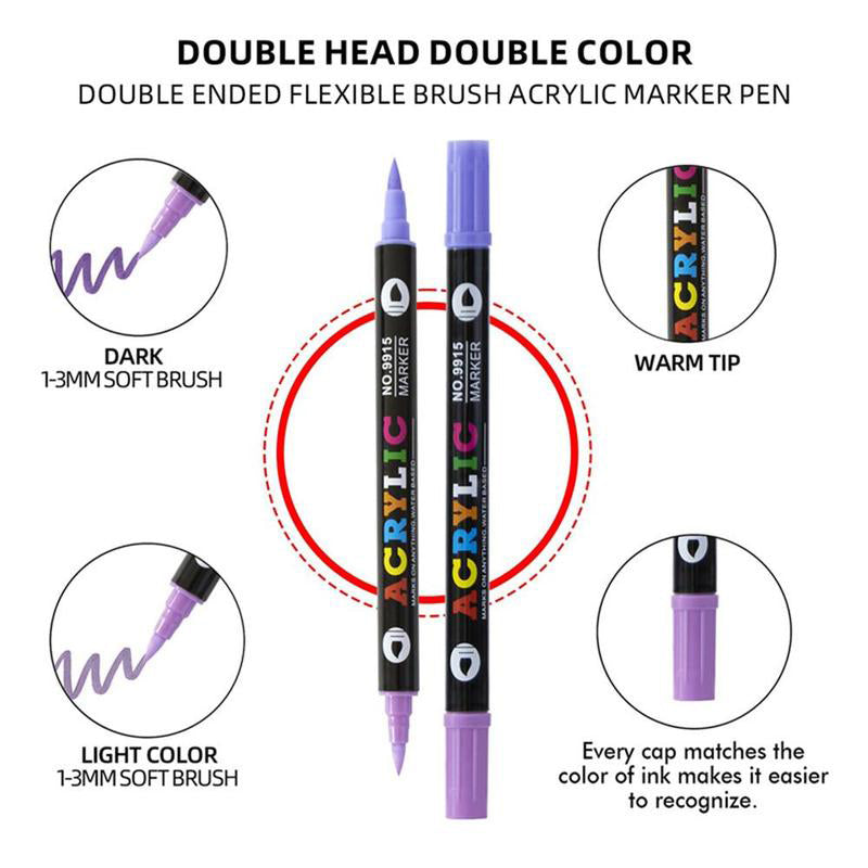 ColorCraft - Acrylic Paint Marker Set