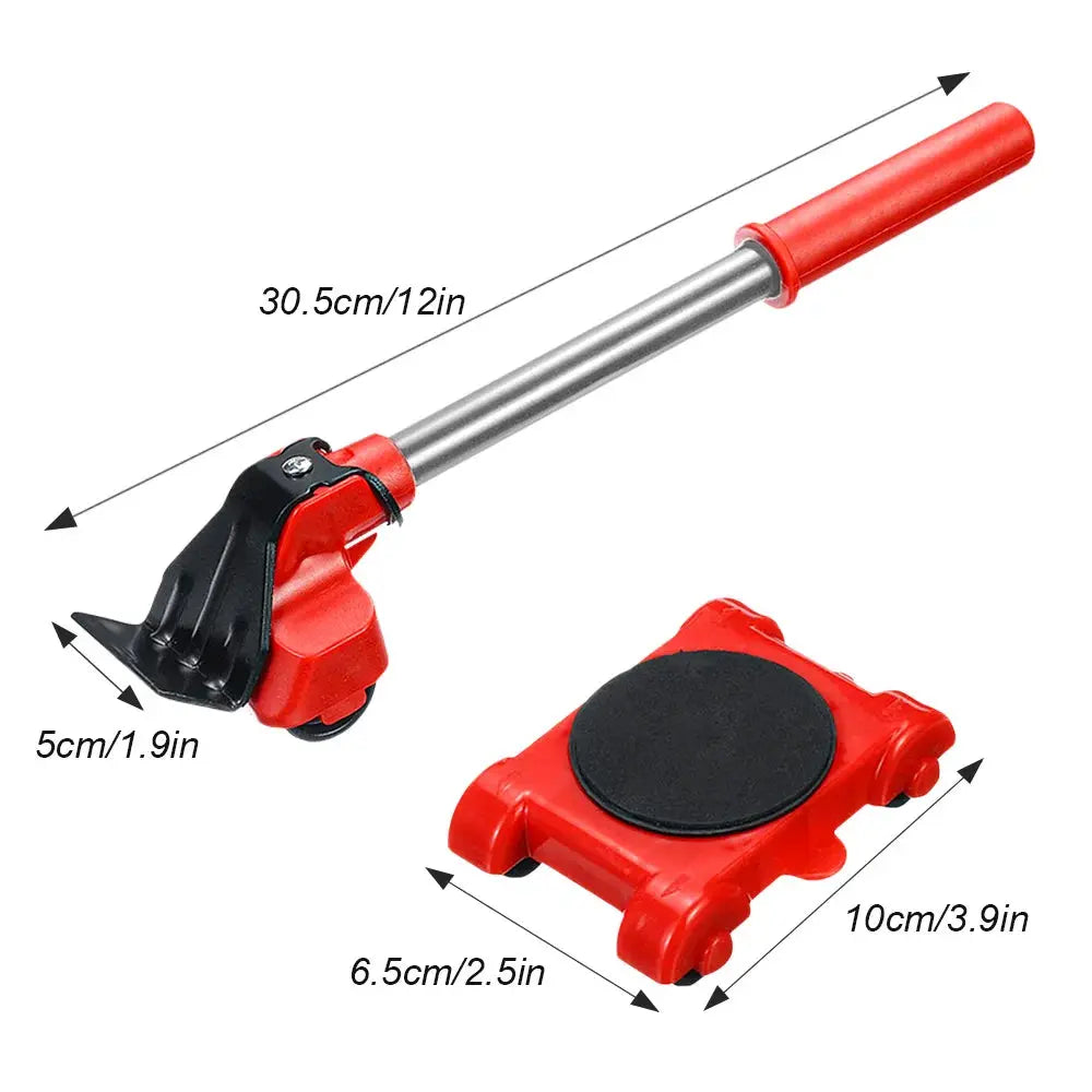 MoveEase - Set sollevatore e pattini scorrevoli per mobili