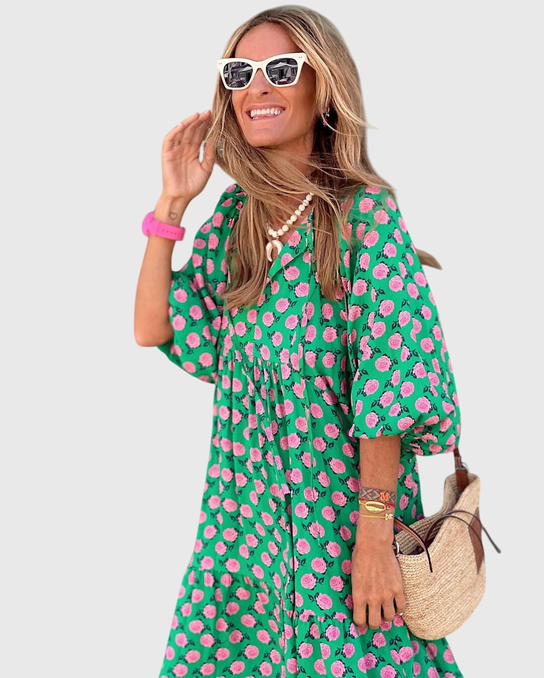 Sarah - Abito lungo boho da donna