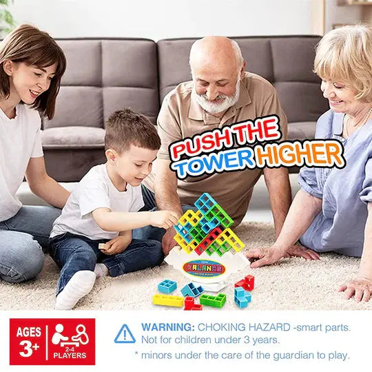 Balance Stacking Game for Kids and Families